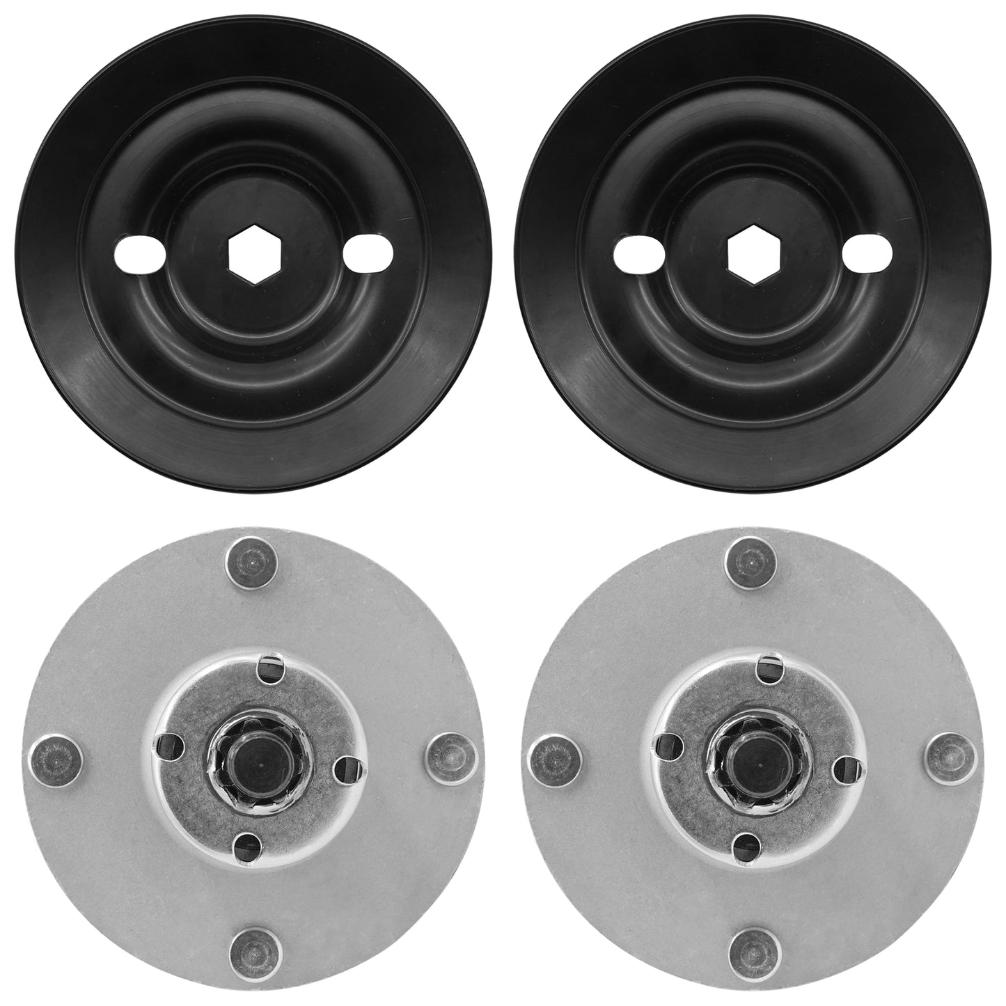Deck Spindle Pulley Kit for John Deere X324 X330 X340 X350 Z225 (42") (201)
