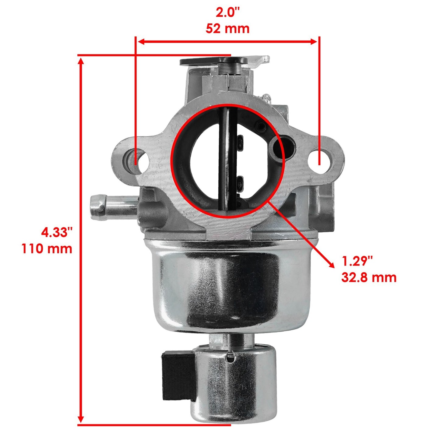 Carburetor Replacement for Cub Cadet LT1042 LT1045 Kohler Courage (2012–2018)