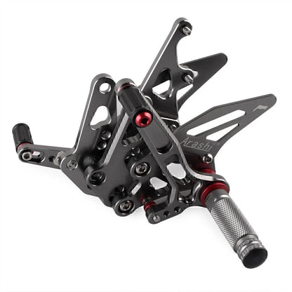Grey Rearset Foot Pegs for Suzuki Hayabusa GSX1300R (1999-2020)