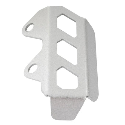 Silver Rear Brake Pump Guard Protector for Yamaha XTZ700/Rally (2019-2024)
