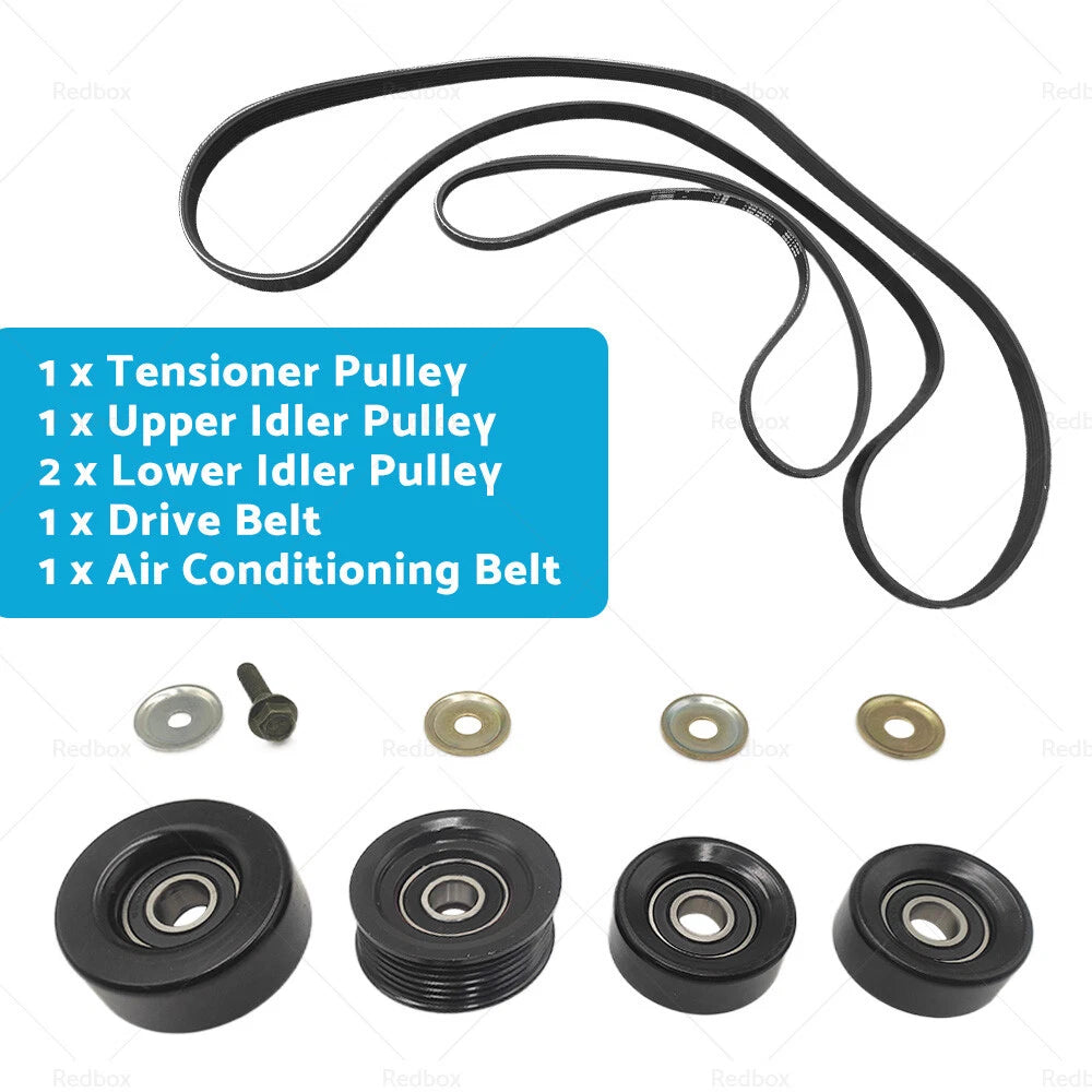 Idler & Pulley Kit for Commodore VT VX VU VY VZ V8 LS1 LS2 (1997-2007)