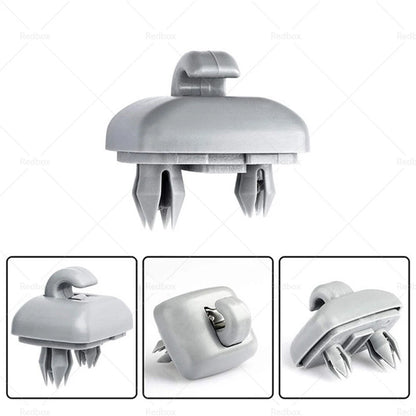 Grey Sun Visor Clip Holder Hook Bracket for Audi A3 A4 Q3 Q5 TT