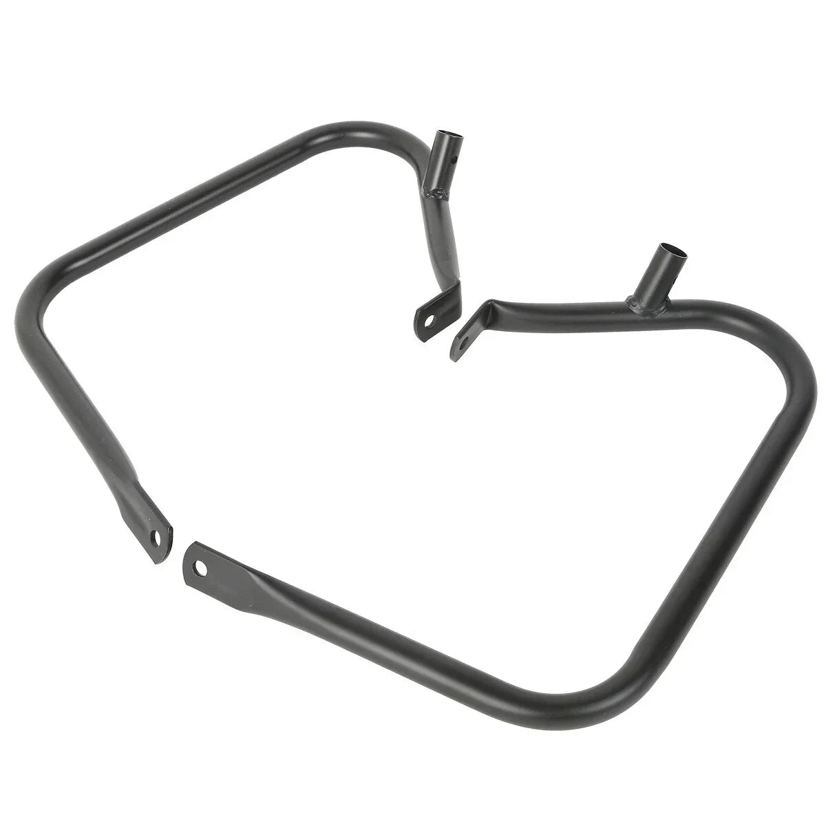 Black Saddlebag Guard Bracket for Harley Touring Electra Glide (1997-2013)