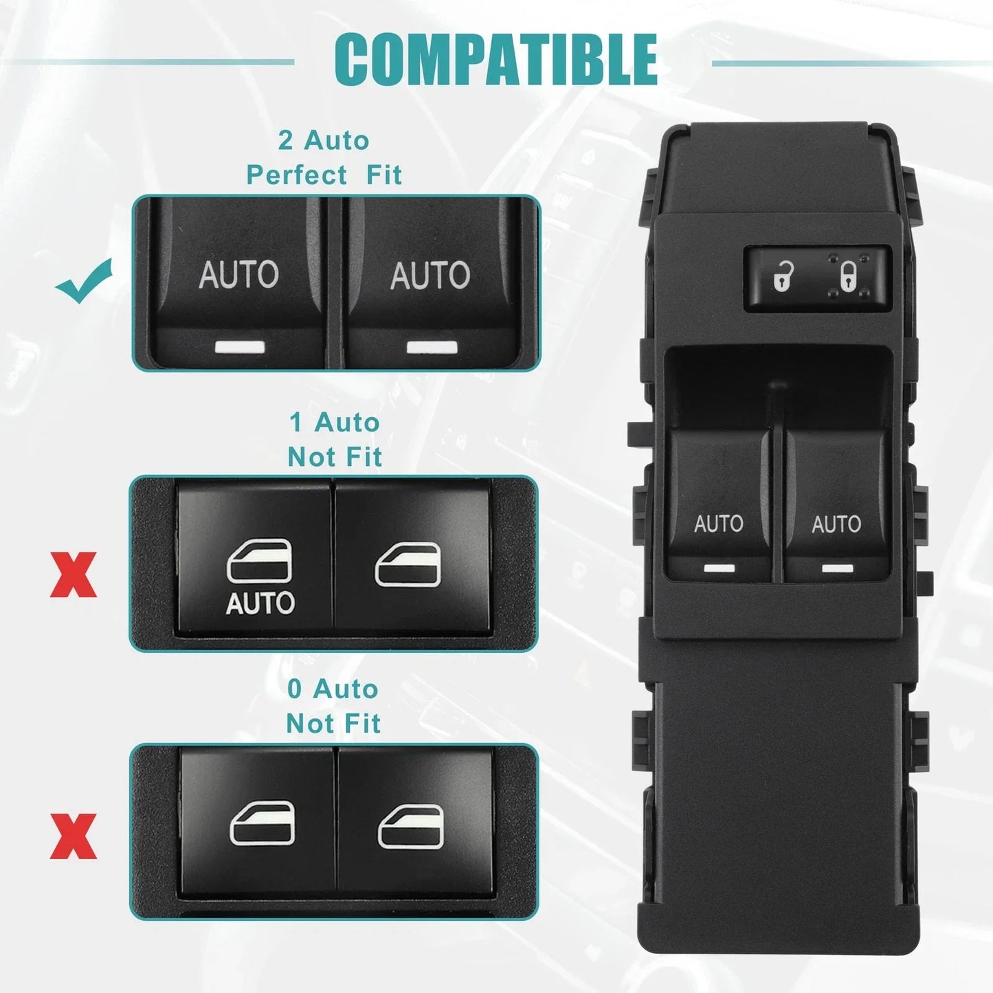 Driver Side Master Power Window Switch for Dodge Challenger (2011-2014)