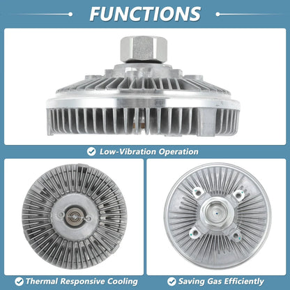 Cooling Fan Clutch for Dodge Dakota, Ram Dakota (2005-2011)