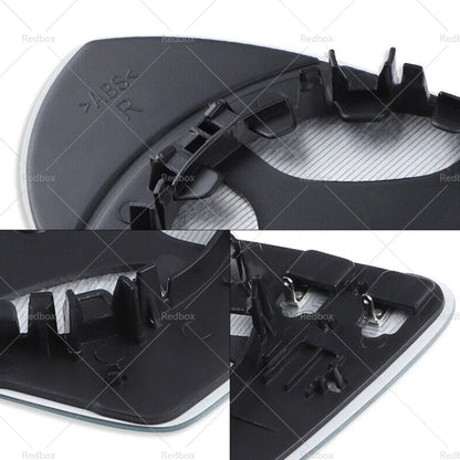 Right Mirror Glass for VW GOLF MK7 MK7.5 Heated Convex (2013-2018)