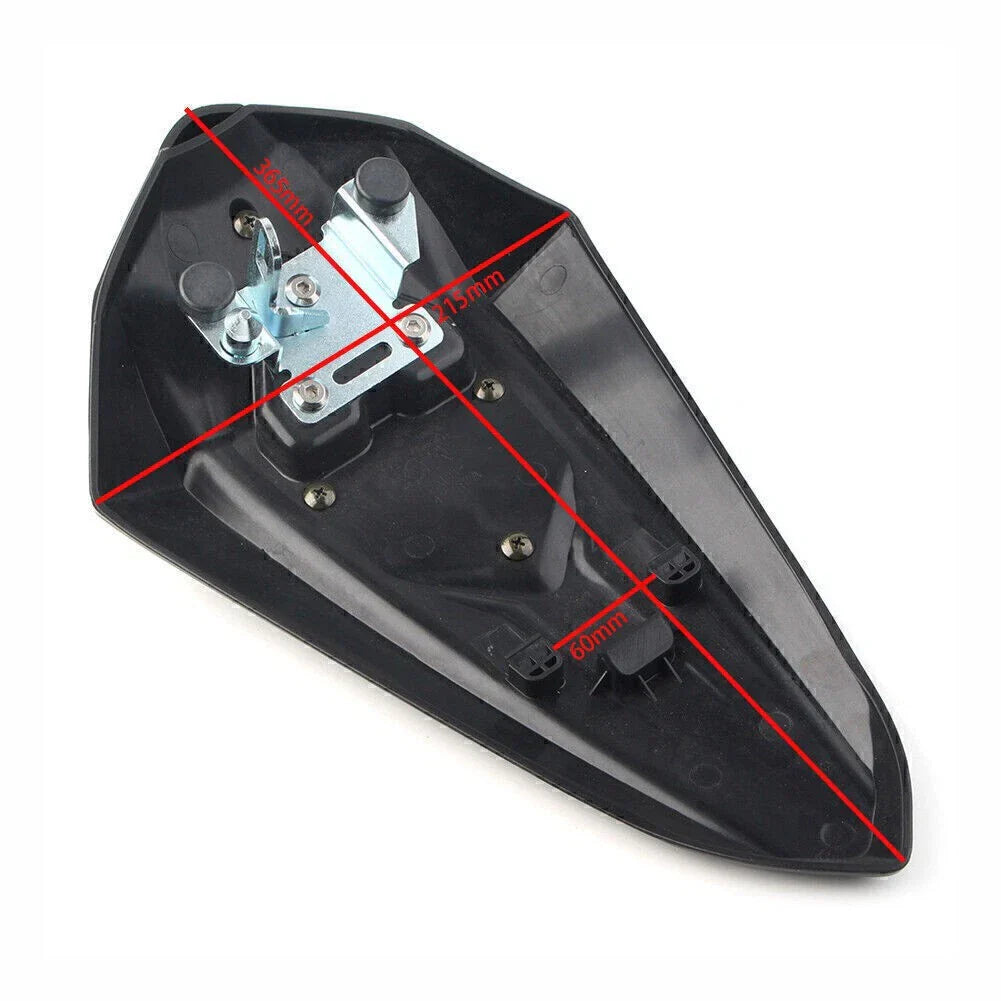 Rear Pillion Passenger Fairing Cowl for Kawasaki Z125 Ninja 18-20 Carbon