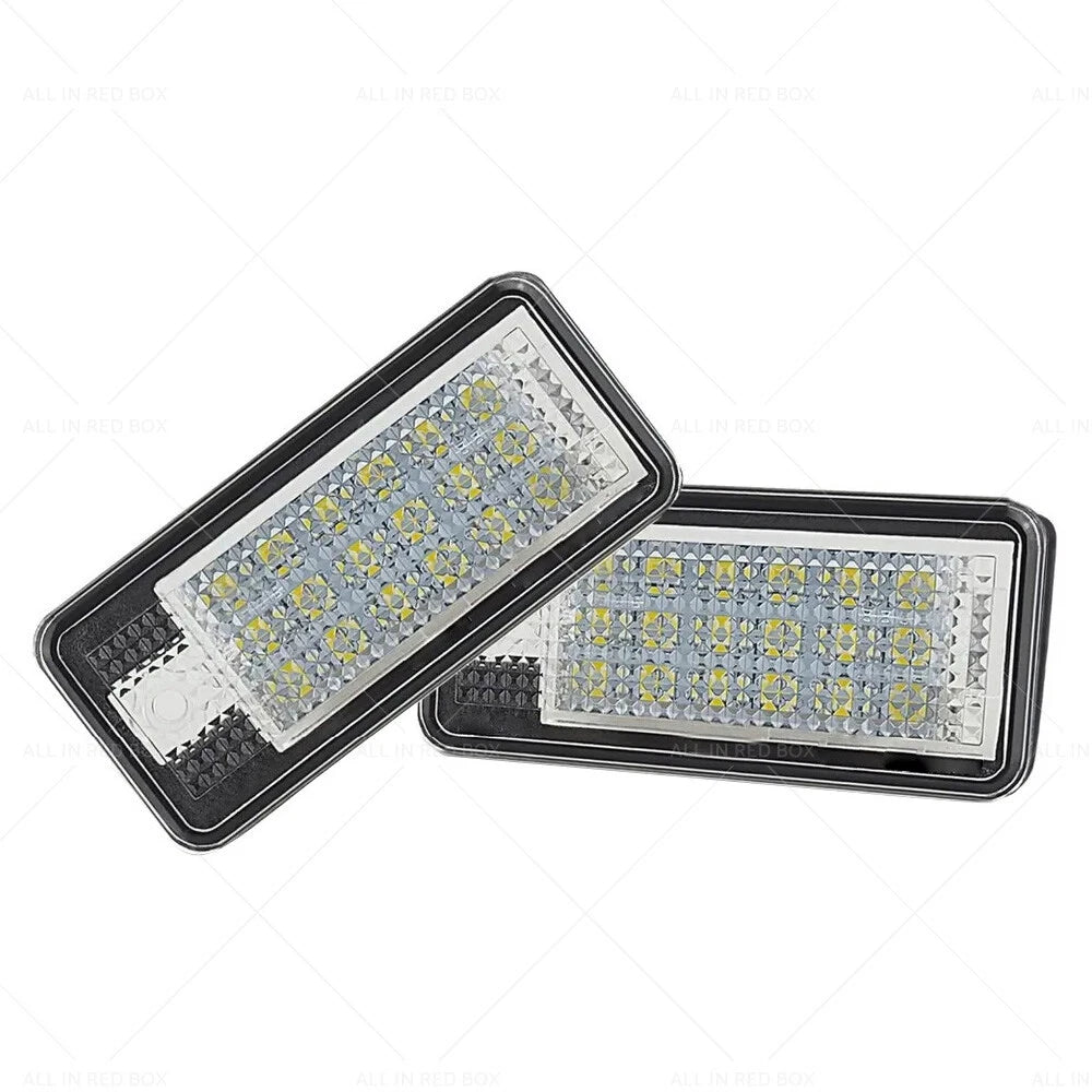LED License Plate Light for Audi A3 A4 S4 B6 B7 (2001-2008) - Error Free Units