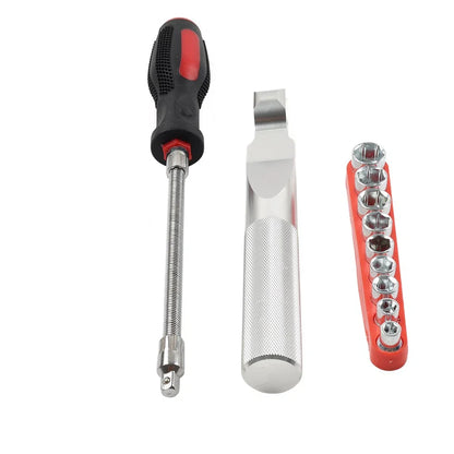 3 x Silver Clutch Removal Tools for Polaris RZR 900 S XP (2015-2023)