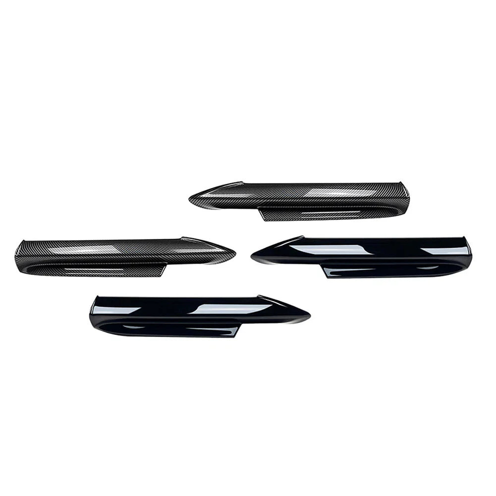 ABS Front Bumper Splitter Lip Canard for BMW 3 Series E90 E91 (2005-2008)