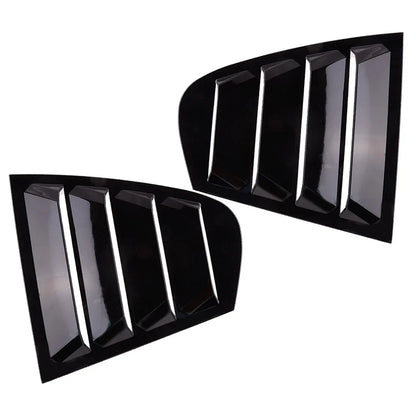 2 x Rear Window Louver Covers for BMW 3 Series F30 (2012-2016)