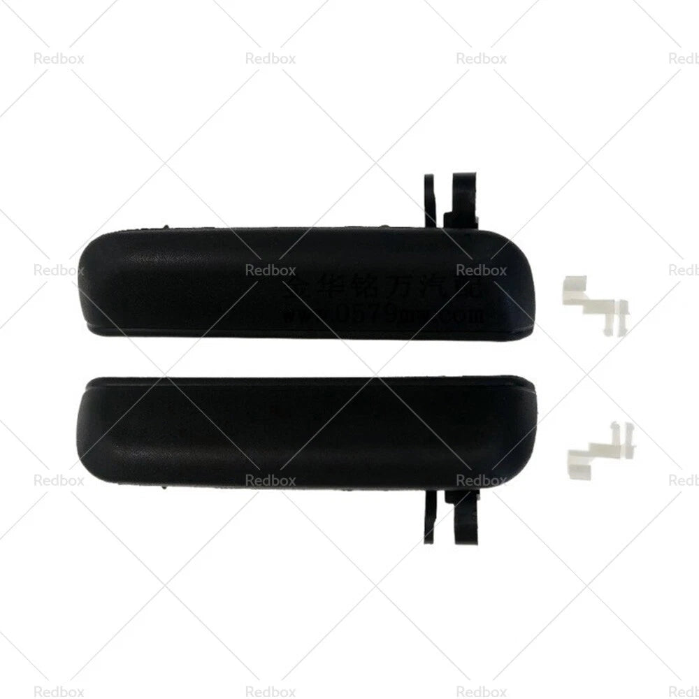 Pair Black FRONT Outer Door Handles for Toyota Starlet EP91 (1996-1999)