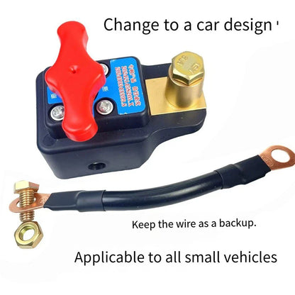 Disconnect Switch Quick Cut-off Protector Power Cut Off Kill Switch for Car