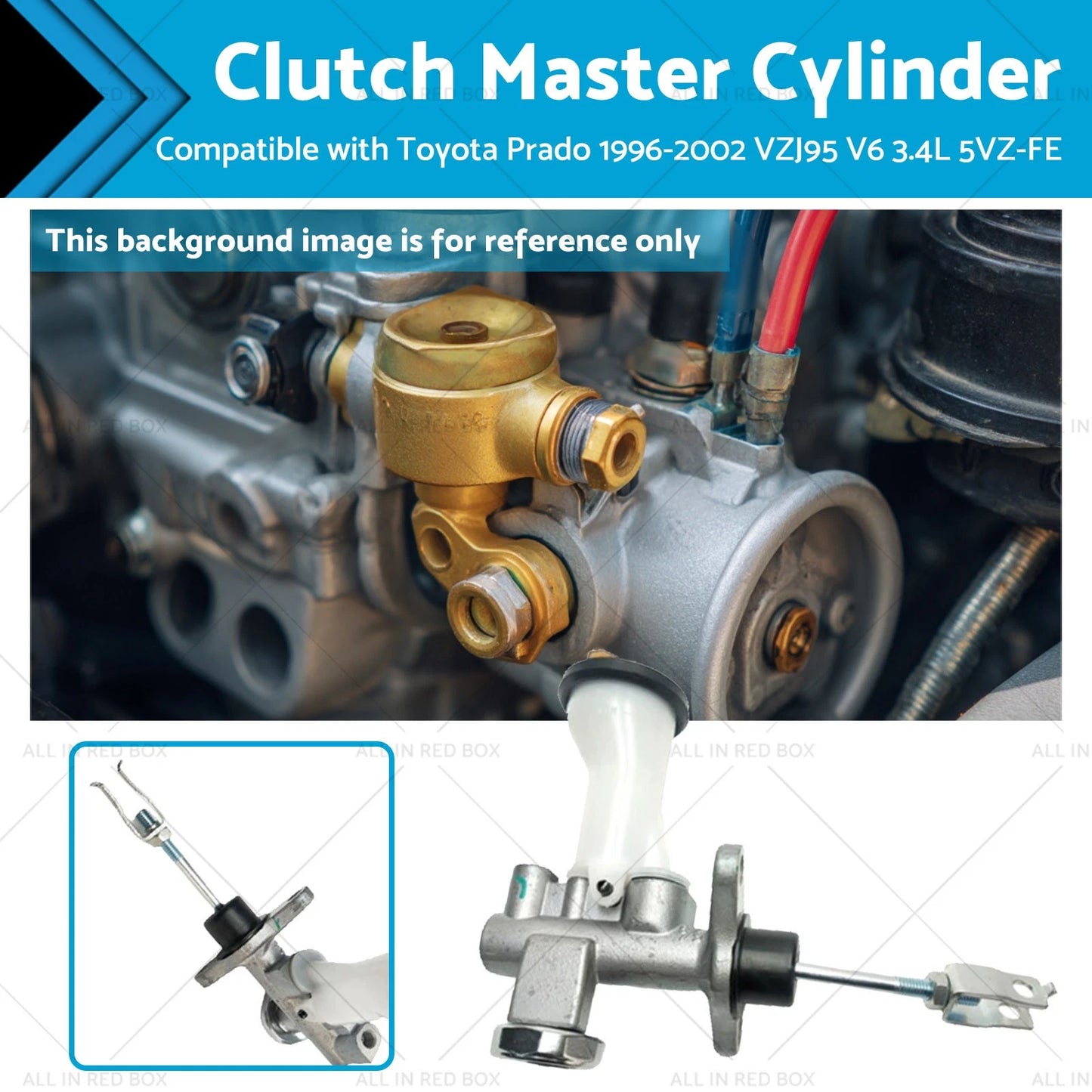 Clutch Master Cylinder for Toyota Prado VZJ95 V6 3.4 (1996-2002)