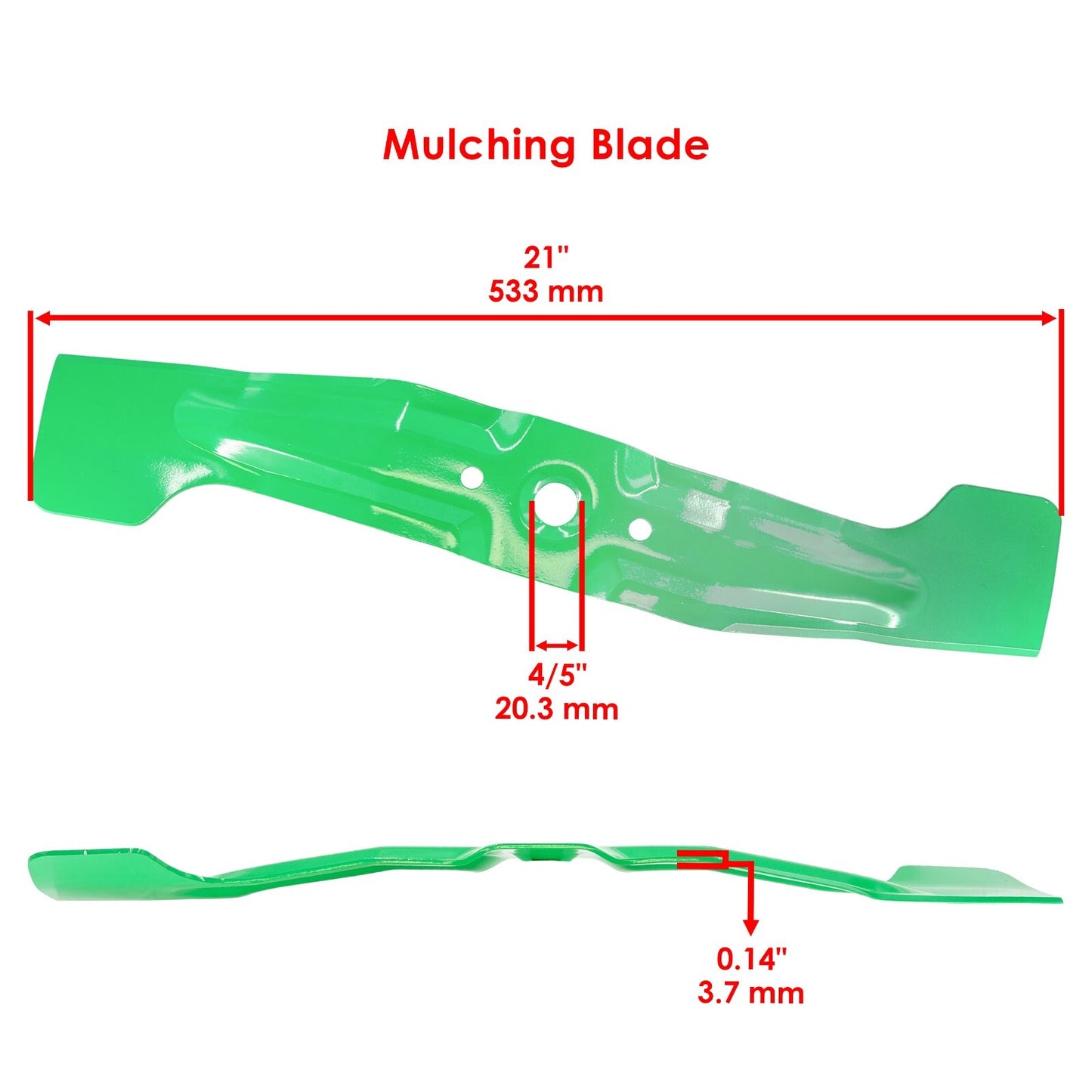 21 Inch Deck Blade Replacement for Honda HRX217 HMA HXA (2013–2019)