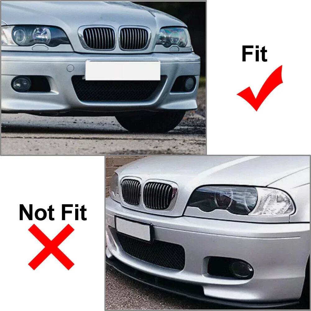 Carbon Fiber Front Fog Light Covers for BMW E46 M3 (2001-2006)