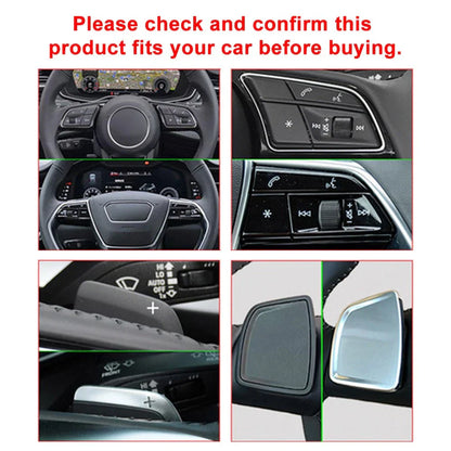 Steering Wheel Paddle Shifter Extensions for Audi A6 A7 A8 S4 S5 (2019-2023)