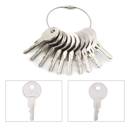 10 x Ignition Keys w/Key Ring for EZGO Golf Carts 1982+