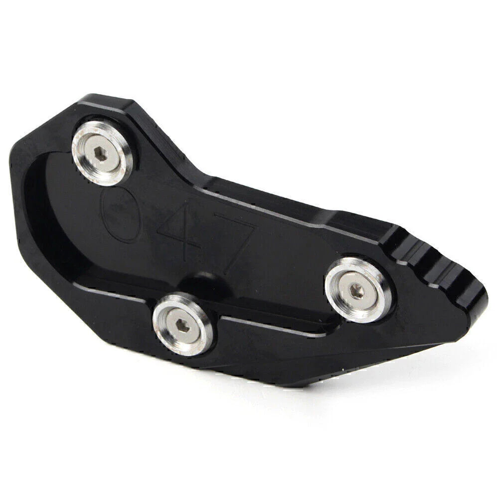 Black Kickstand Extension Pad for BMW R1200R R1200RS (2015-2016)