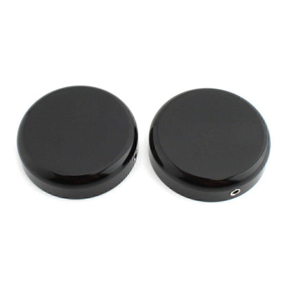 Gloss Black CNC Upper Fork Caps for HARLEY SOFTAIL STREET BOB (2018-2020)