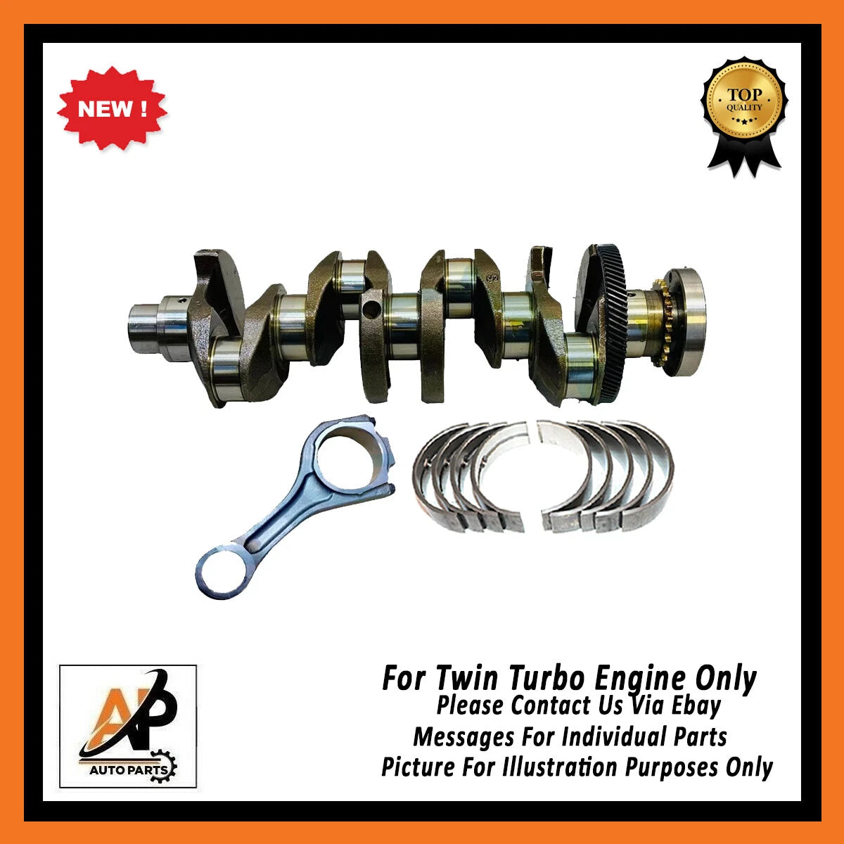 Crankshaft Replacement for Jaguar XE 2.0 Diesel 204DTA (2017–2020)