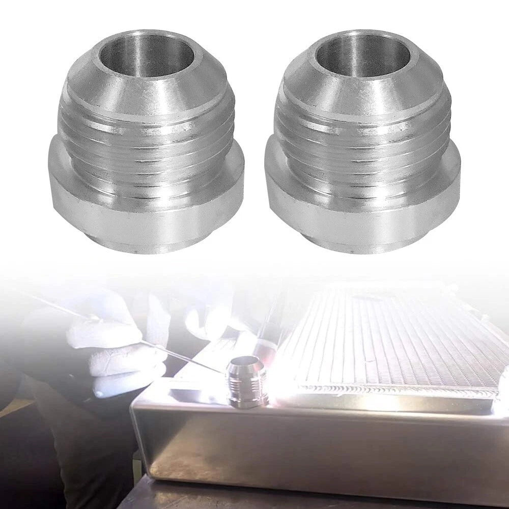 AN10 Male Aluminium Weld-On JIC Bungs for Car (No specific years)