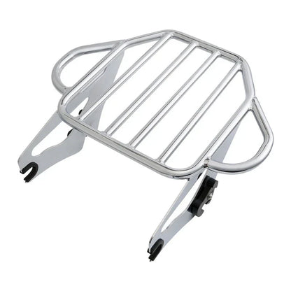 Sissy Bar Luggage Rack Backrest for Harley Touring (2009-2013) Chrome