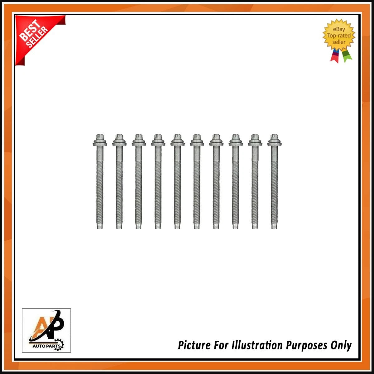 Head Bolts Set Replacement for Suzi Grand Vitara 2.0 HDi (2007–2014)