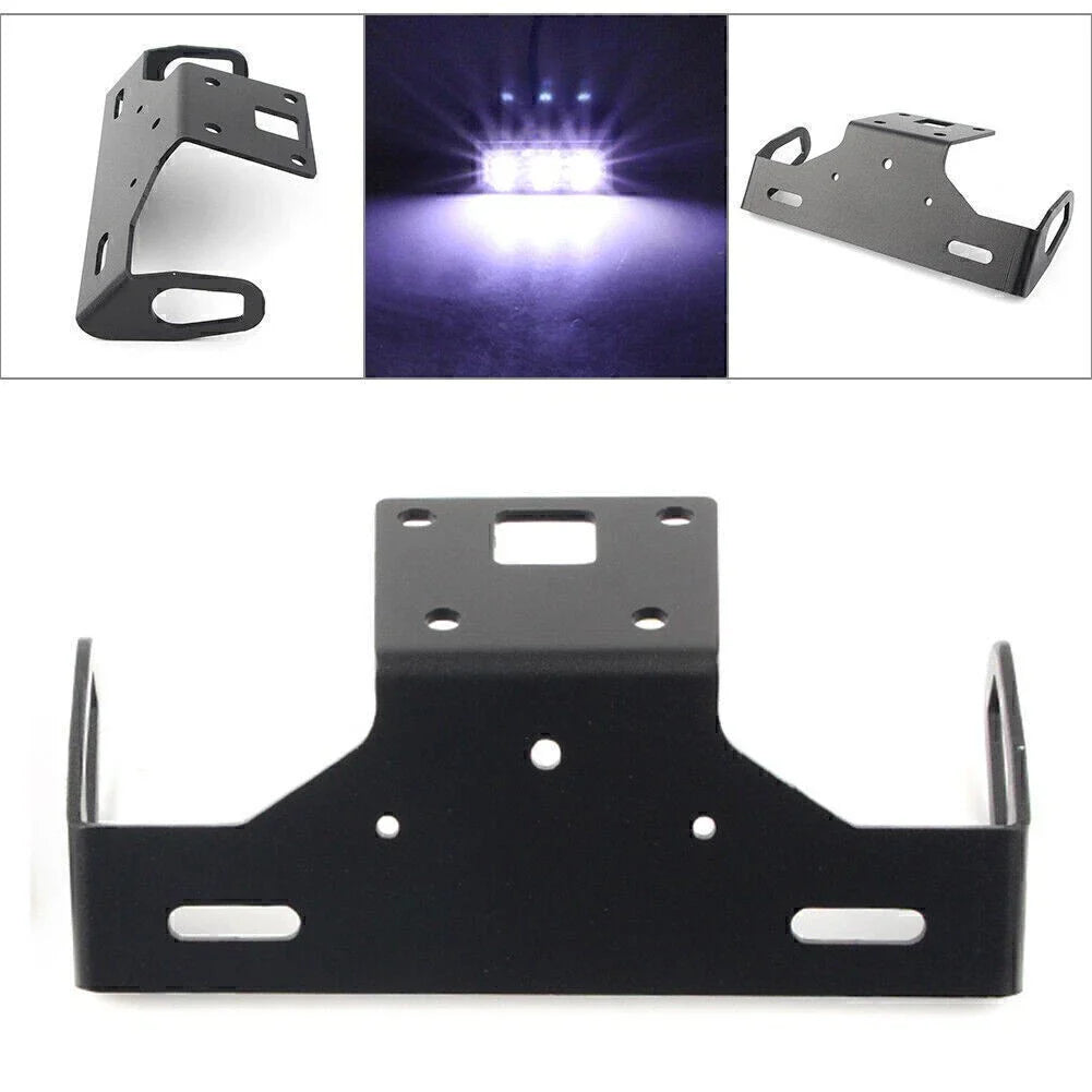 Fender Eliminator License Plate Holder Black for Kawasaki Z800 (2013-2018)