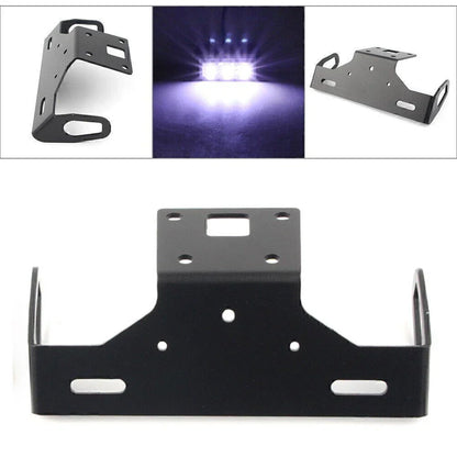 Fender Eliminator License Plate Holder Black for Kawasaki Z800 (2013-2018)