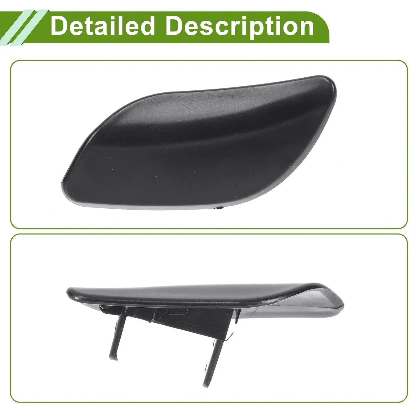 Bumper Headlight Washer Nozzle Cover for Porsche Cayenne (2003-2010)