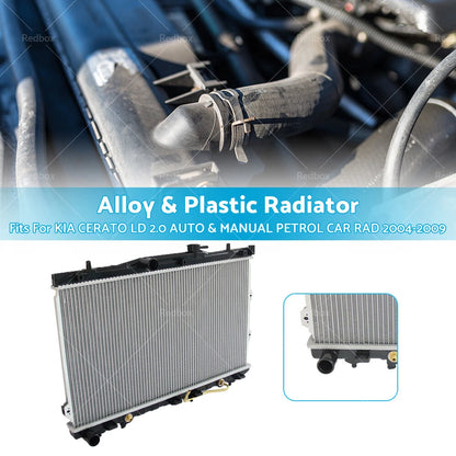 Radiator for Kia Cerato LD 2.0L 2004-2009 (Auto & Manual, Petrol, 4Cyl)