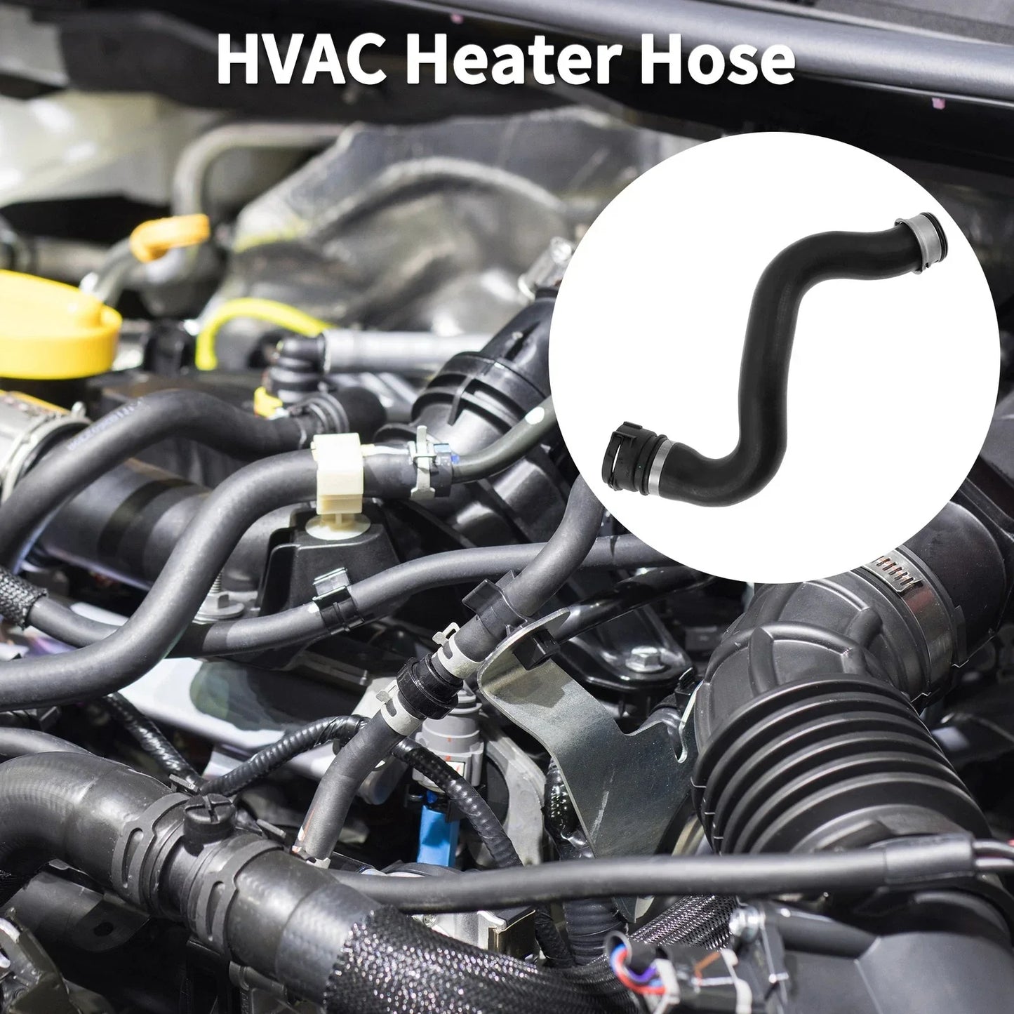 HVAC Heater Hose for Mercedes-Benz Vito W447 2.2D (2014-2024) Rubber