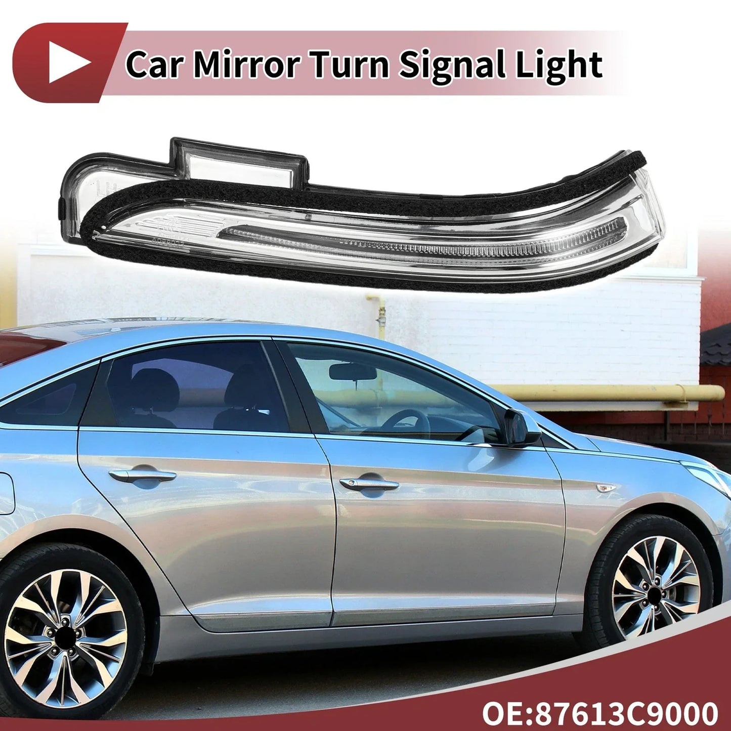 Left Mirror Turn Signal Light for Hyundai Creta IX25 (2015-2023)