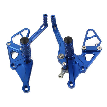 Footrests Pegs Rearset Adjust for YAMAHA FZ-07 MT-07 (2013-2017) Blue