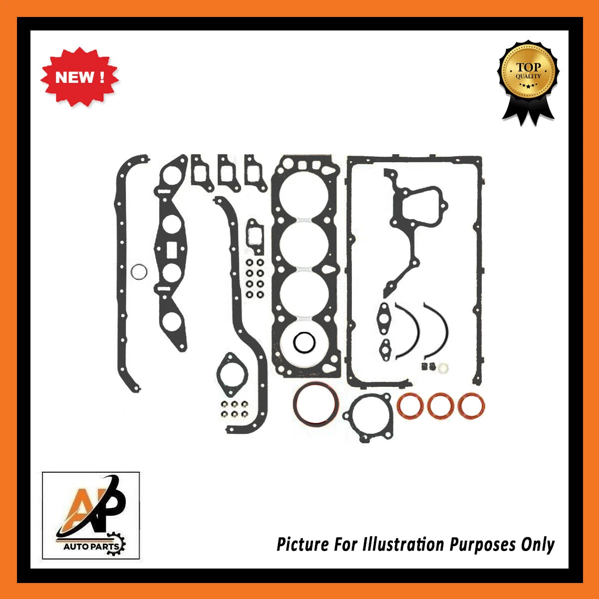 Engine Gasket Set OEM Replacement for Ford Escort Capri Cortina (1970–1985)