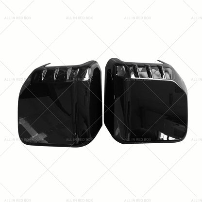 Door Handle & Rearview Mirror Covers for Prado LC250 (2024) Glossy Black