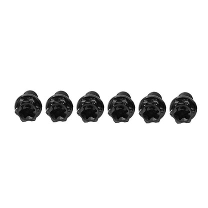 6pcs M6x35mm Titanium Torx Head Flange Screws for Bicycle Motorcycle