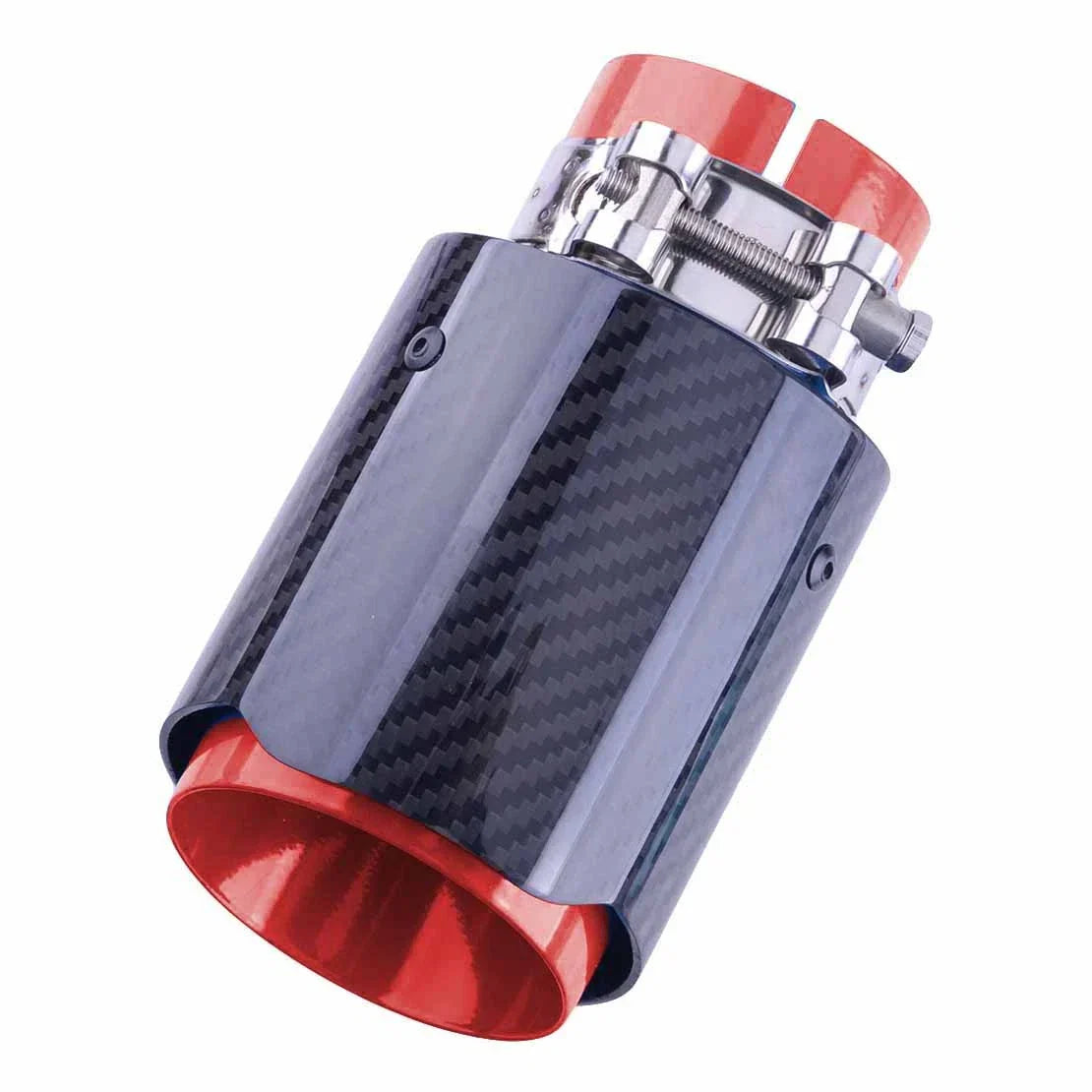 63mm Tail Pipe Tip for Car Exhaust - 2.5 Inlet, 3.5 Inch, Universal Fit