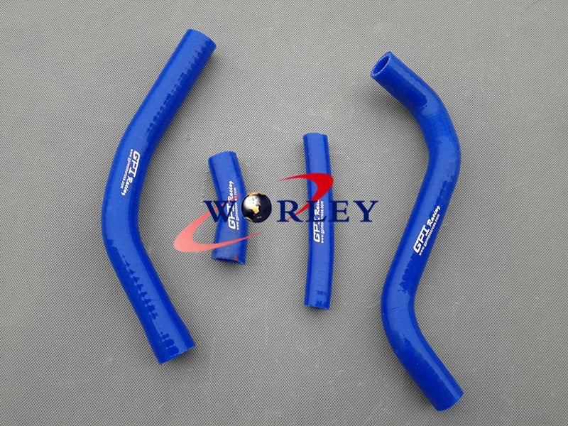 Silicone Radiator Hose for Yamaha YZ250F YZF250 2014-2015 ( Blue)