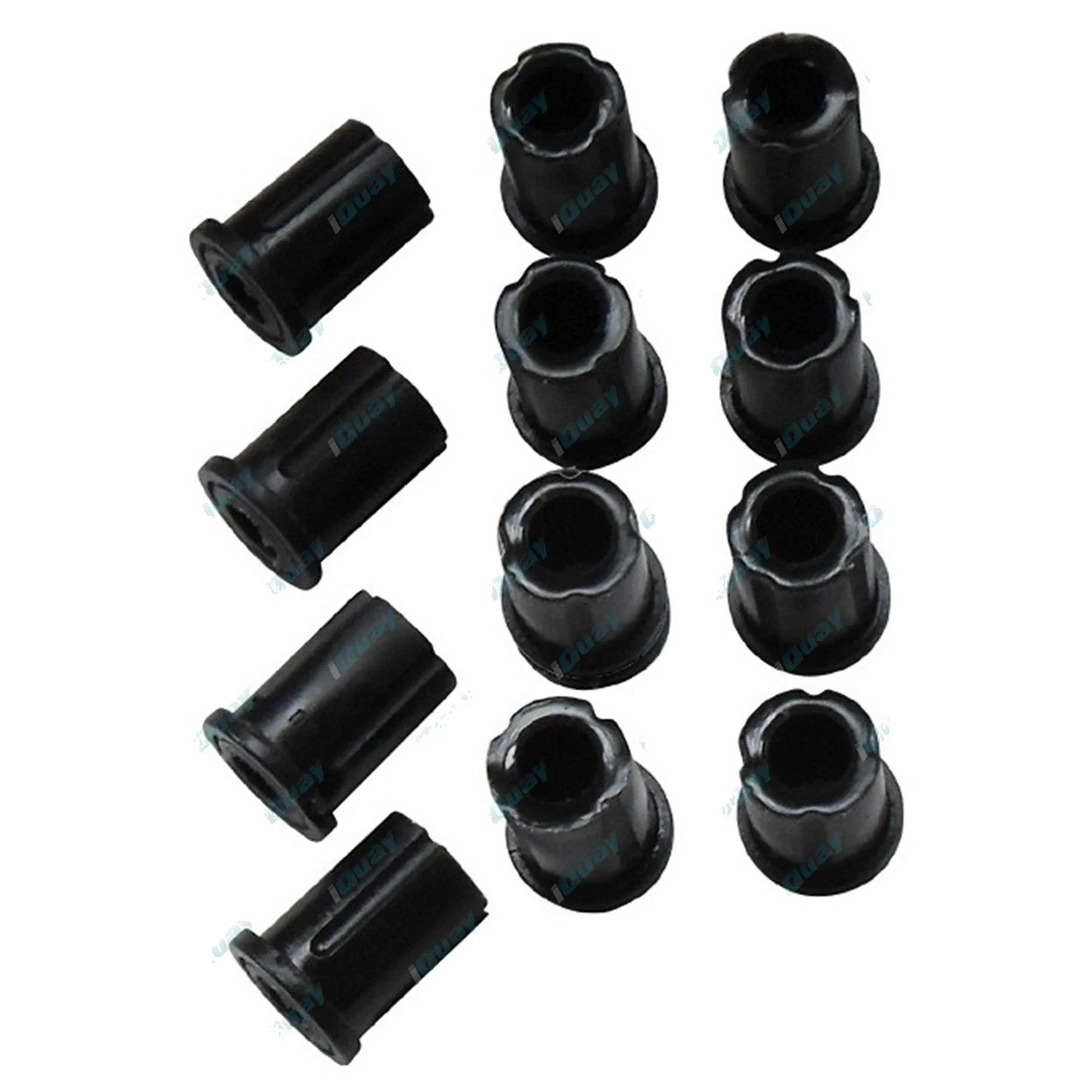 Leaf Spring Shackle + Rubber Bush Kit for Landcruiser BJ40 FJ40 61~7/80 SWB