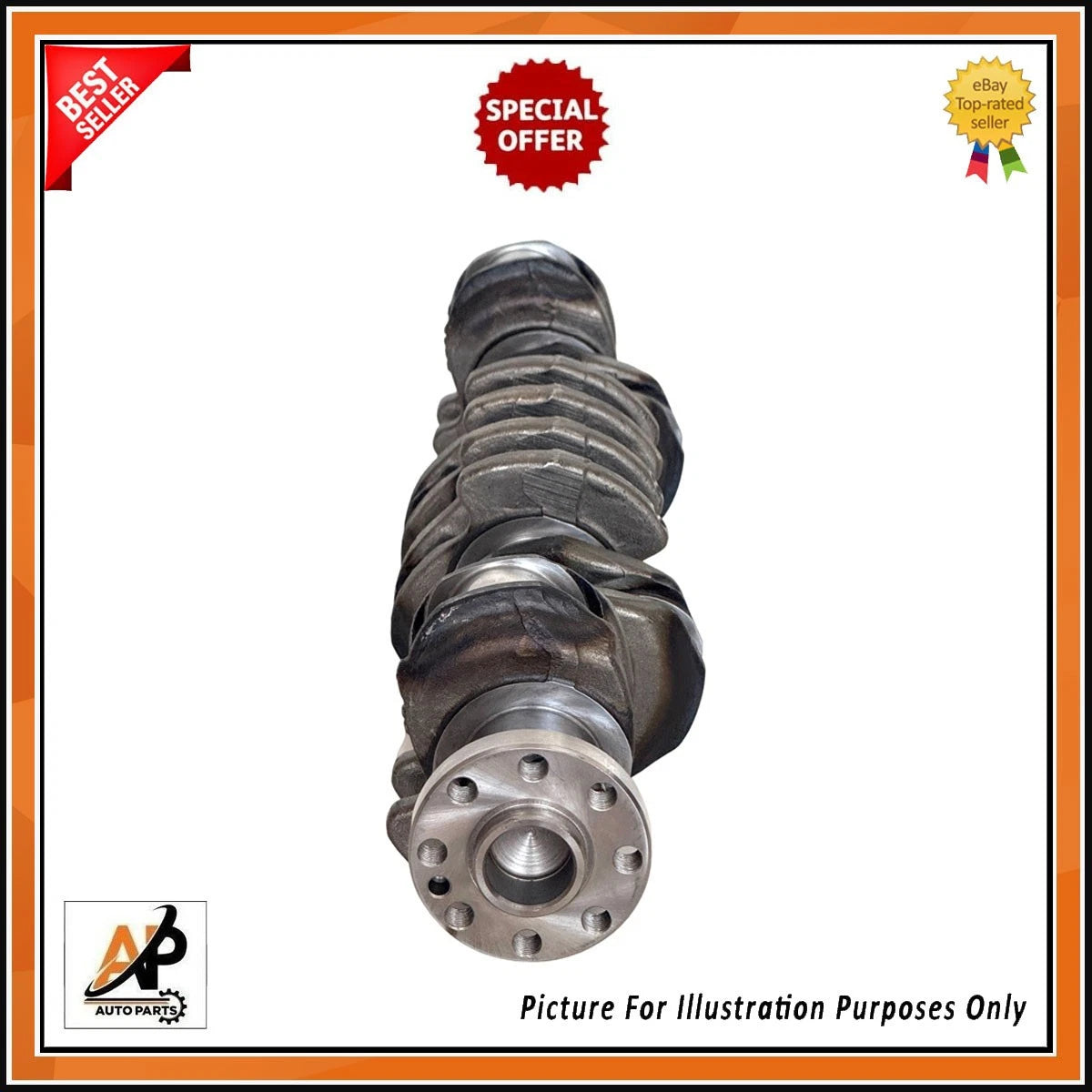 Forged Crankshaft Heavy Duty Replacement for BMW X5 30d 40d 50d (2010–2018)