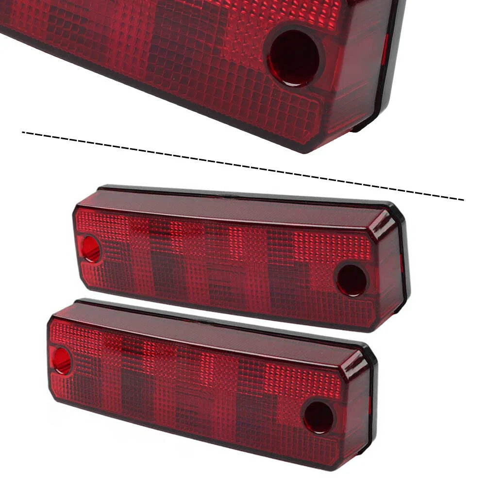 Red Rear Tail Light Assembly for Honda Pioneer 520 700 1000 (2016-2023)