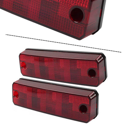 Red Rear Tail Light Assembly for Honda Pioneer 520 700 1000 (2016-2023)