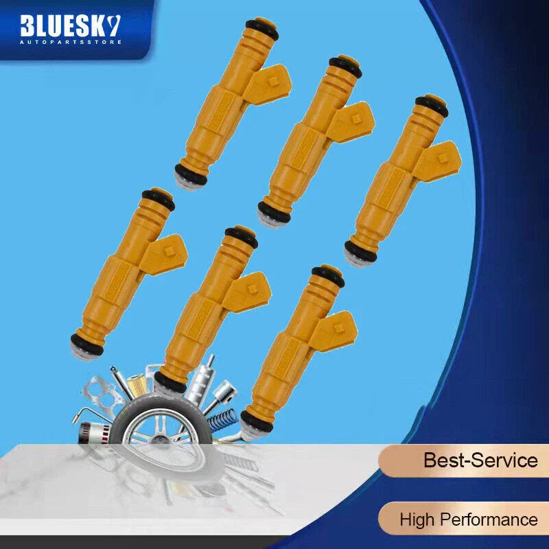 6 x Fuel Injectors for Jeep Cherokee XJ, Grand Cherokee ZG/ZJ, Wrangler TJ/YJ 4.0L