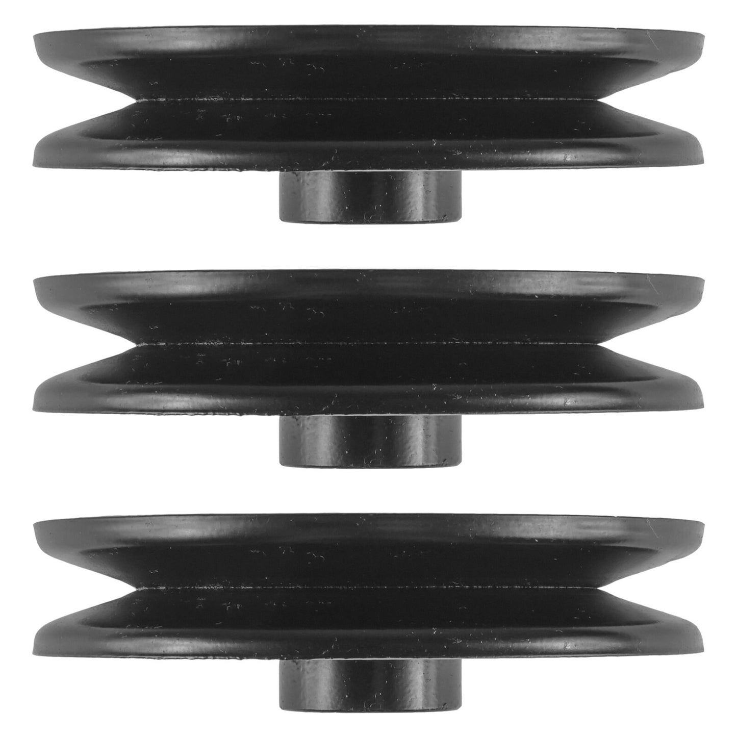 3x Blade Drive Pulley Replacement for John Deere 180 185 46 Deck (1986–1990)
