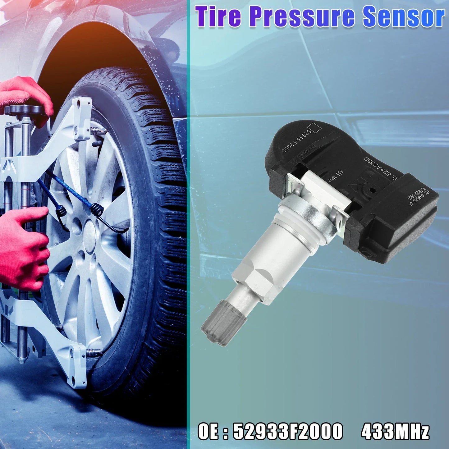TPMS Sensor 433MHz for Hyundai Elantra (2011-2016)