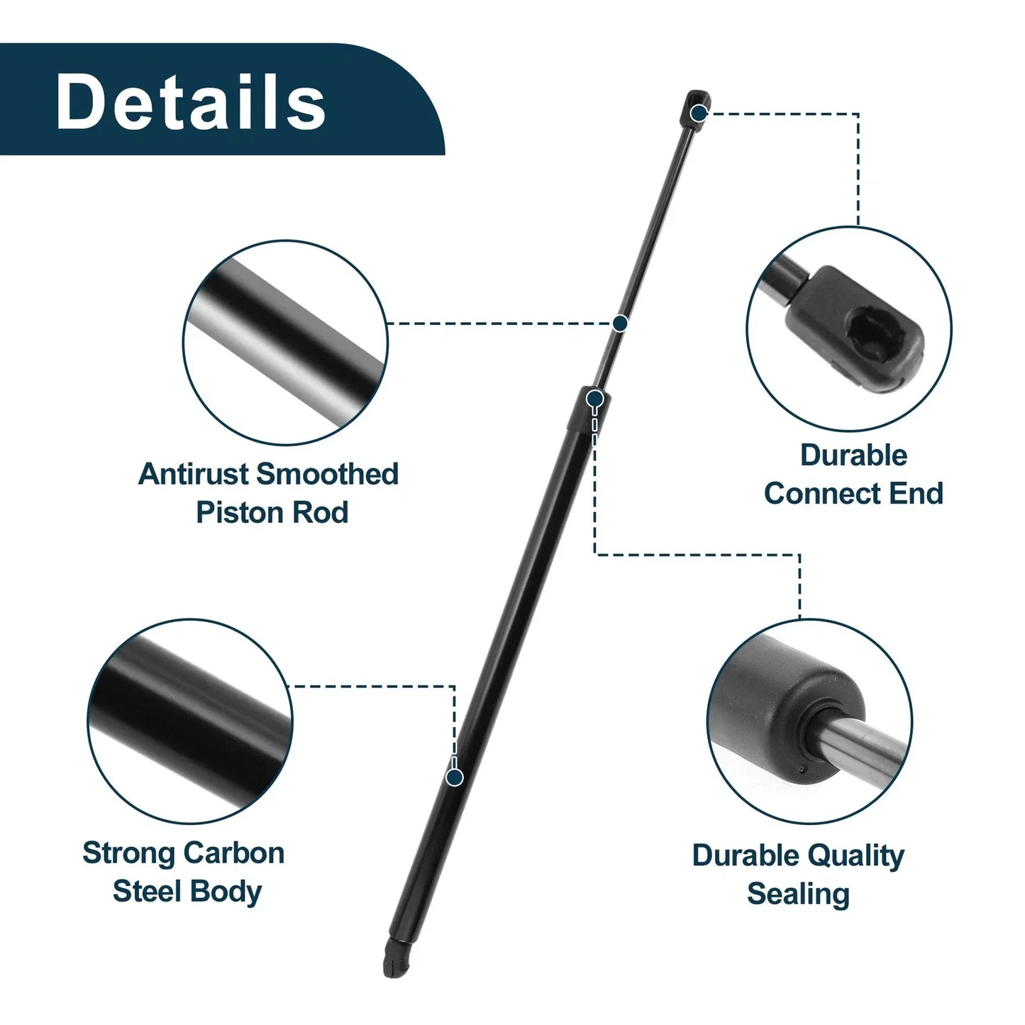 Rear Gate Lift Supports for Honda Pilot (2003-2008)
