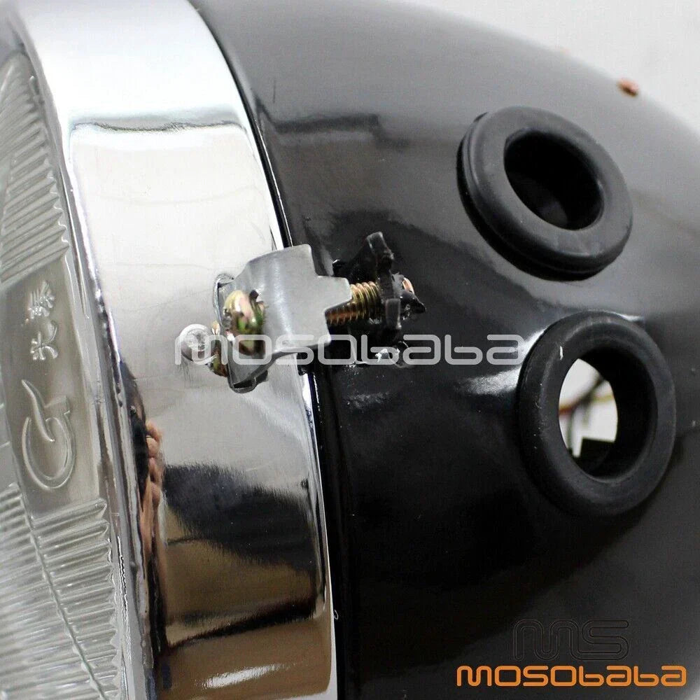 Black Housing Headlight for Zundapp DB DS DBK KS BMW R51 R60 R69