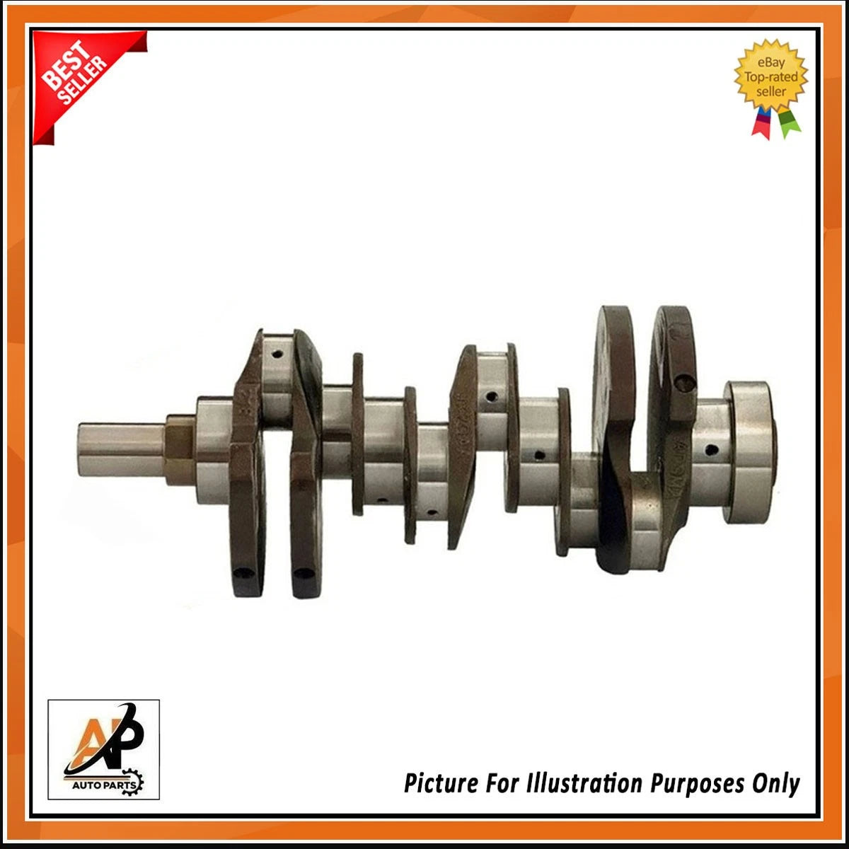 Crankshaft Nitrate Premium Quality for Land Rover Range Rover Vogue TDV6 (2003–2013)
